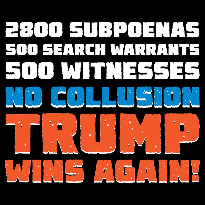 No Collusion Trump Wins Again Tank Top