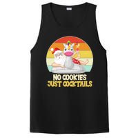 No Cookies Just Cocktails Summer Vacation Santa Claus PosiCharge Competitor Tank