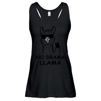 No Drama Llama Ladies Essential Flowy Tank