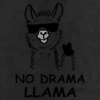 No Drama Llama Trucker Hat