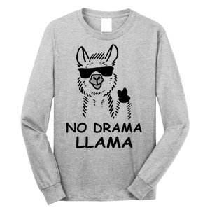 No Drama Llama Long Sleeve Shirt