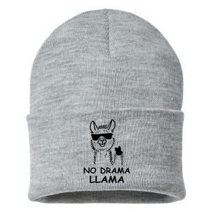 No Drama Llama Sustainable Knit Beanie