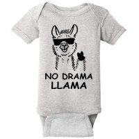 No Drama Llama Baby Bodysuit