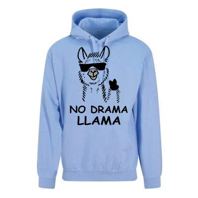 No Drama Llama Unisex Surf Hoodie