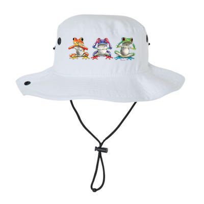 No Evil Colorful Frogs Legacy Cool Fit Booney Bucket Hat