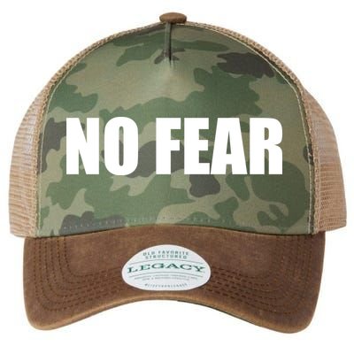 No Fear Word Imprint Legacy Tie Dye Trucker Hat
