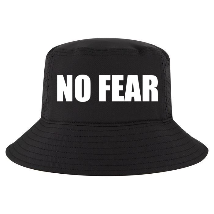 No Fear Word Imprint Cool Comfort Performance Bucket Hat
