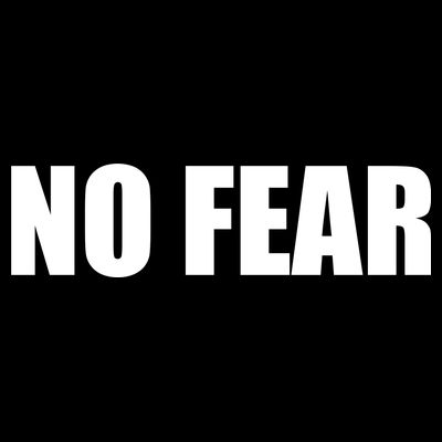 No Fear Word Imprint T-Shirt