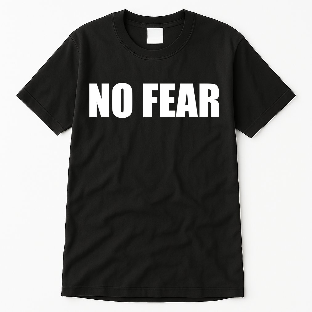 No Fear Word Imprint Tall T-Shirt