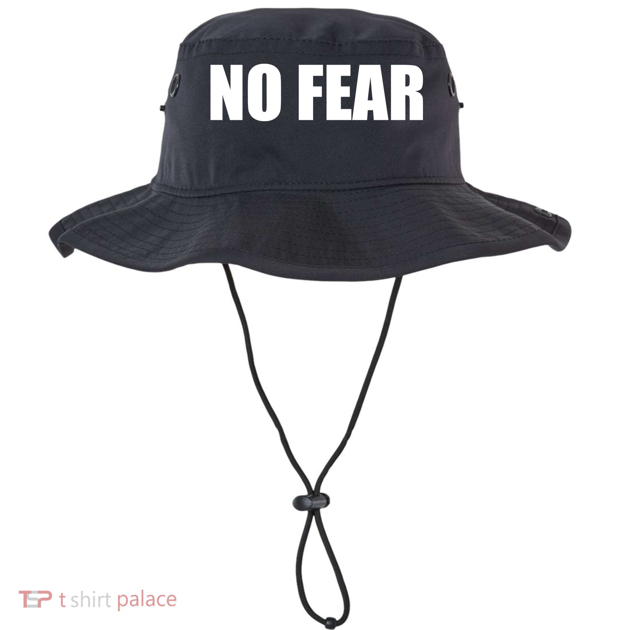 No Fear Word Imprint Bucket Hat