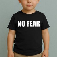 No Fear Word Imprint Toddler T-Shirt