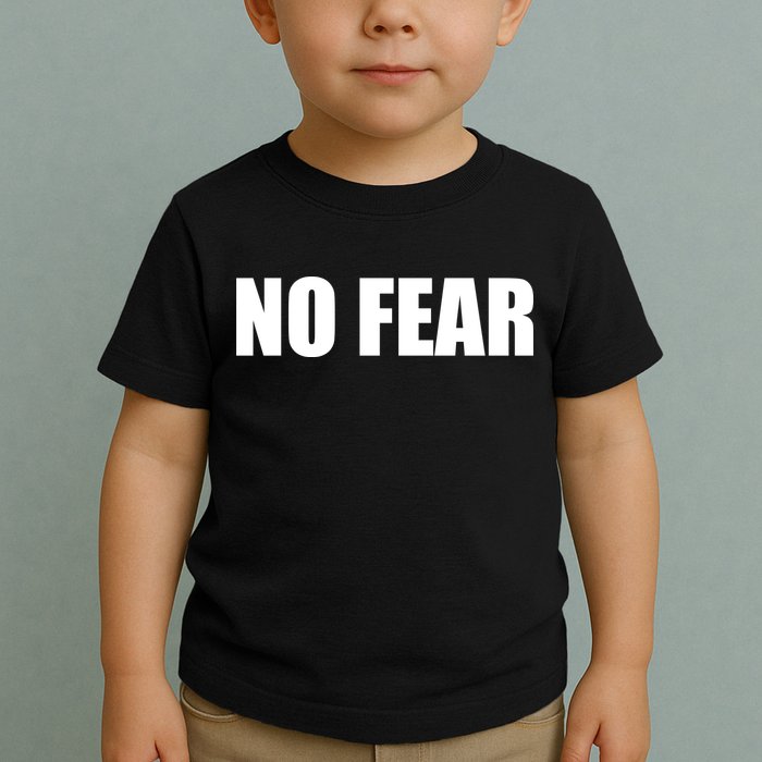 No Fear Word Imprint Toddler T-Shirt