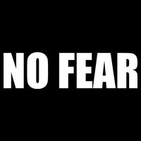 No Fear Word Imprint Women's V-Neck T-Shirt