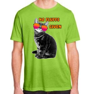 No Fluffs Given Kitten Sunglasses Adult ChromaSoft Performance T-Shirt