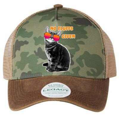 No Fluffs Given Kitten Sunglasses Legacy Tie Dye Trucker Hat