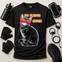 No Fluffs Given Kitten Sunglasses Performance Shirt