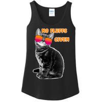 No Fluffs Given Kitten Sunglasses Ladies Essential Tank