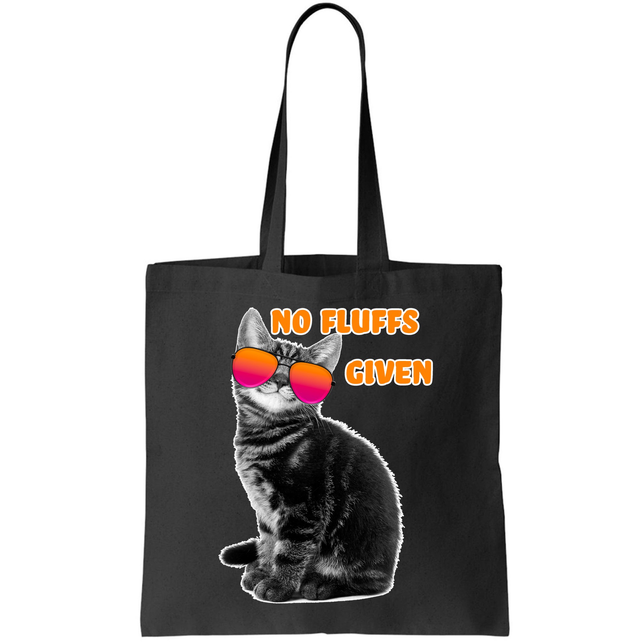 No Fluffs Given Kitten Sunglasses Bag