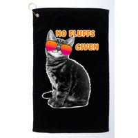 No Fluffs Given Kitten Sunglasses Golf Towel
