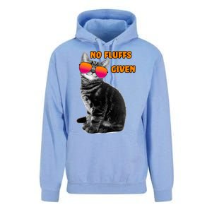 No Fluffs Given Kitten Sunglasses Unisex Surf Hoodie