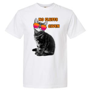 No Fluffs Given Kitten Sunglasses Garment-Dyed Heavyweight T-Shirt