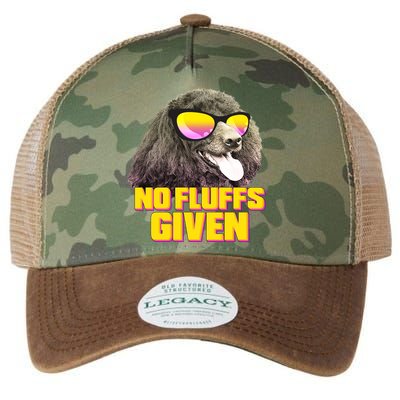 No Fluffs Given Poodle Legacy Tie Dye Trucker Hat