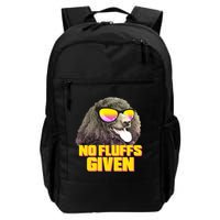 No Fluffs Given Poodle Backpack