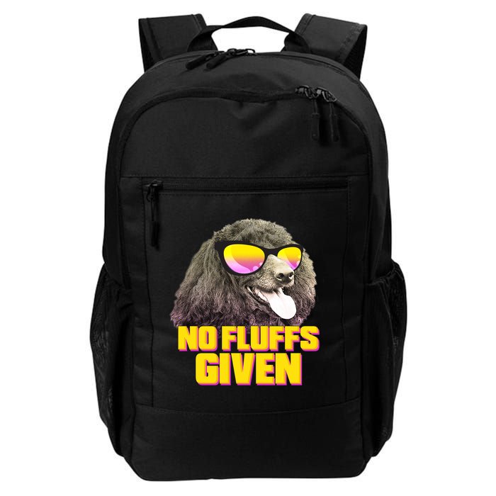 No Fluffs Given Poodle Backpack