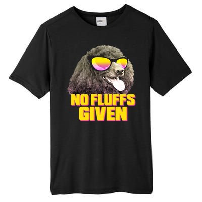 No Fluffs Given Poodle Tall Fusion ChromaSoft Performance T-Shirt