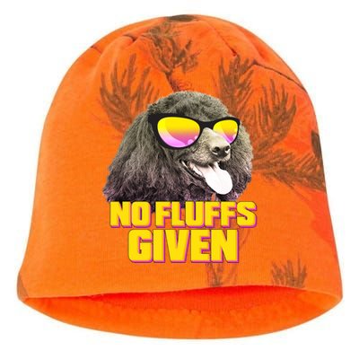 No Fluffs Given Poodle Kati - Camo Knit Beanie