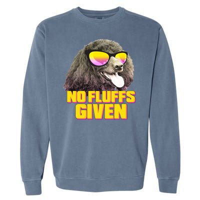 No Fluffs Given Poodle Garment-Dyed Sweatshirt