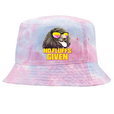 No Fluffs Given Poodle Tie-Dyed Bucket Hat