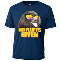 No Fluffs Given Poodle Cooling Performance Crew T-Shirt