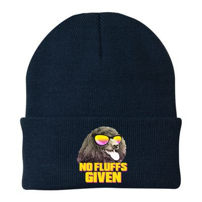 No Fluffs Given Poodle Knit Cap Winter Beanie