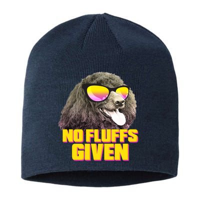 No Fluffs Given Poodle Sustainable Beanie