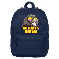 No Fluffs Given Poodle 16 in Basic Backpack