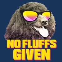 No Fluffs Given Poodle 16 in Basic Backpack