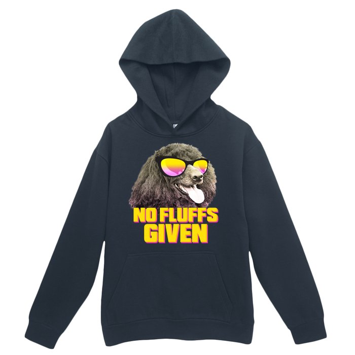 No Fluffs Given Poodle Urban Pullover Hoodie