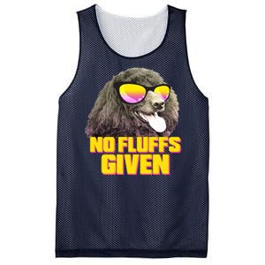 No Fluffs Given Poodle Mesh Reversible Basketball Jersey Tank