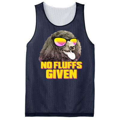 No Fluffs Given Poodle Mesh Reversible Basketball Jersey Tank