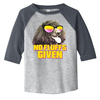 No Fluffs Given Poodle Toddler Fine Jersey T-Shirt