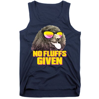 No Fluffs Given Poodle Tank Top