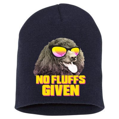 No Fluffs Given Poodle Short Acrylic Beanie