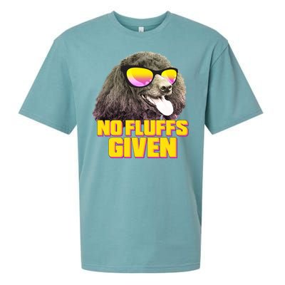 No Fluffs Given Poodle Sueded Cloud Jersey T-Shirt