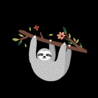 No Hurry No Worries Lazy Sloth Mug
