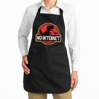 No Internet T-Rex Apron