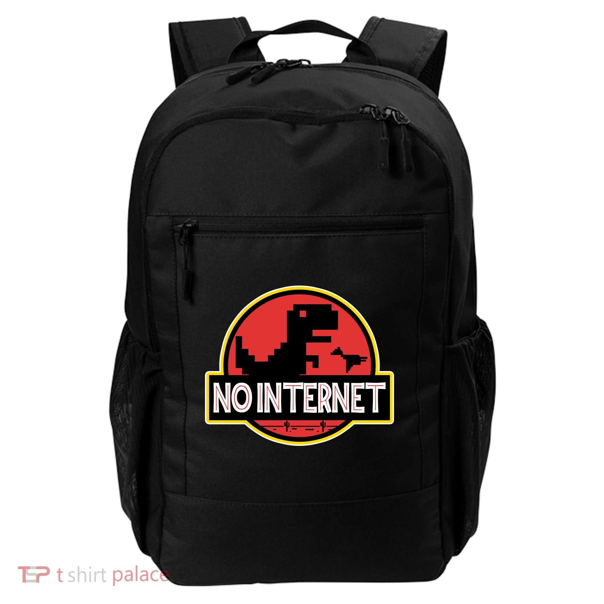 No Internet T-Rex Backpack