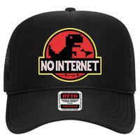 No Internet T-Rex Trucker Hat