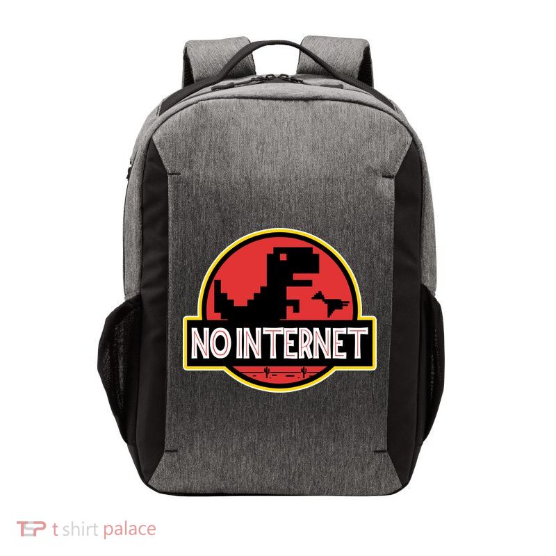 No Internet T-Rex Vector Backpack