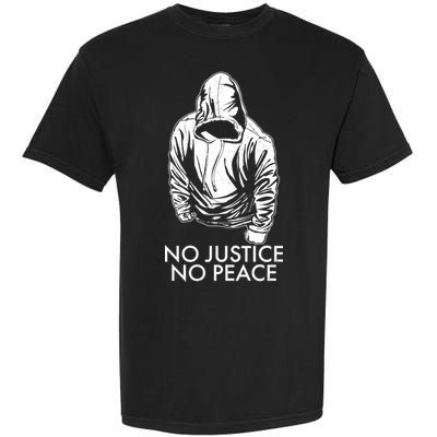 No Justice No Peace Black Lives Matter Garment-Dyed Heavyweight T-Shirt